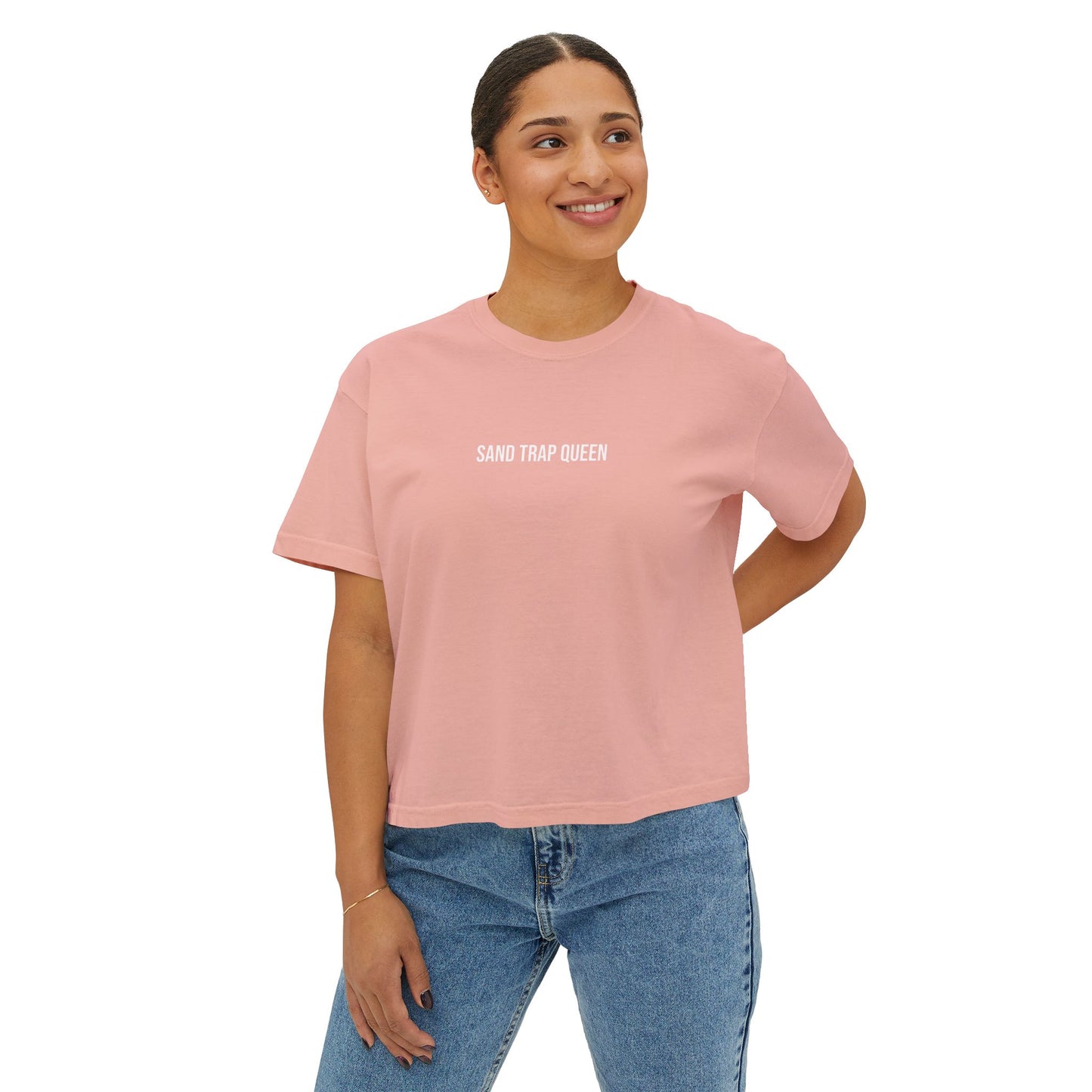 Just a Girl Boxy Tee