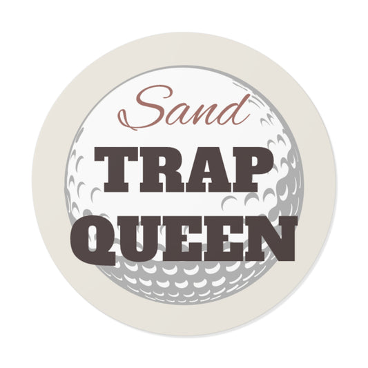 Sand Trap Queen Vinyl Sticker