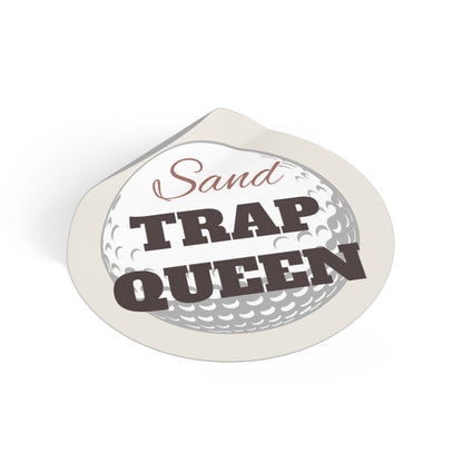 Sand Trap Queen Vinyl Sticker